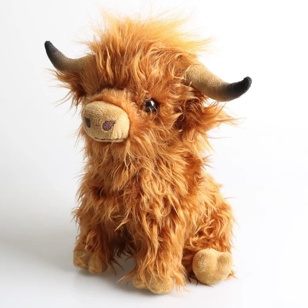 Highland Cow Stuffed Teddy