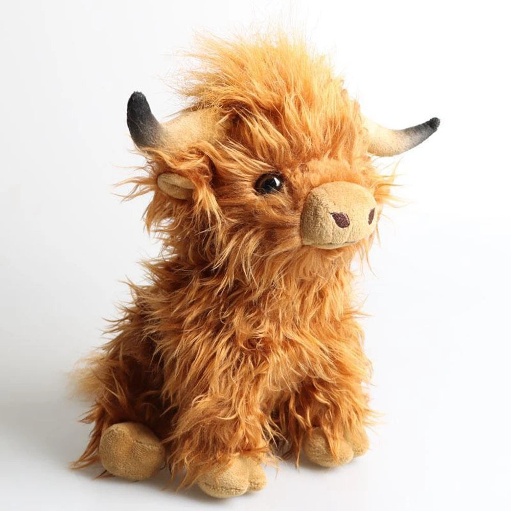 Highland Cow Stuffed Teddy